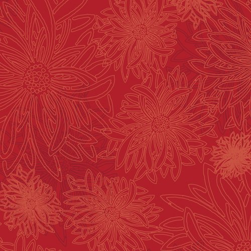 Floral Elements - Scarlet